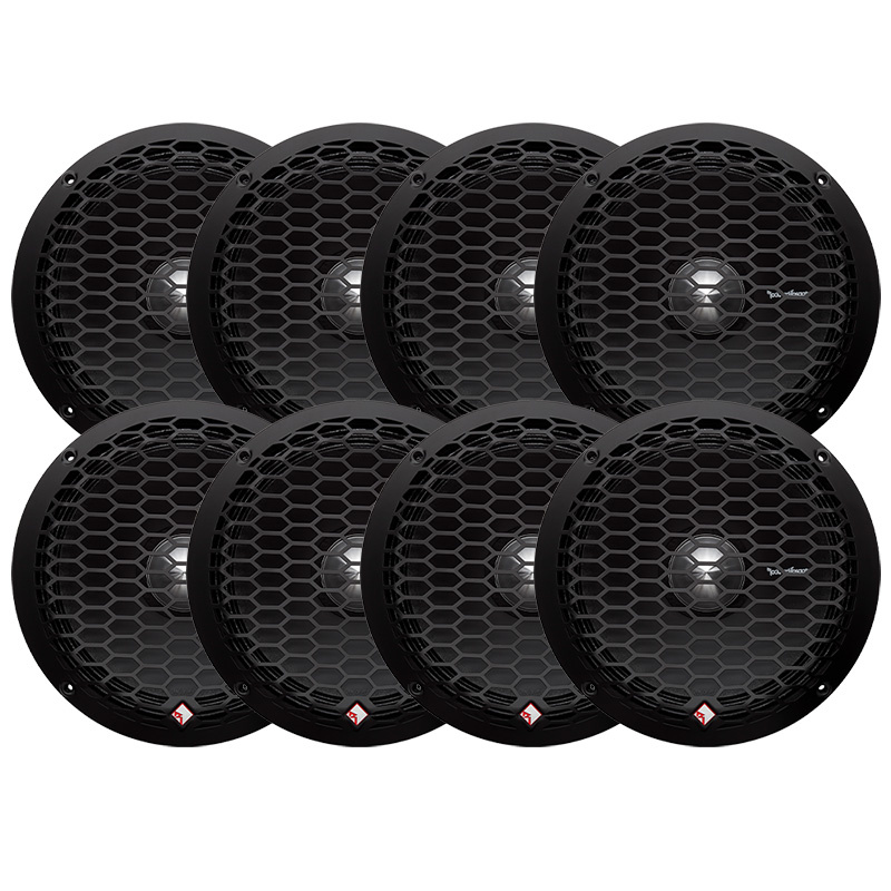 8er-Pack Rockford Fosgate PPS4-8 Punch Pro 8 Zoll