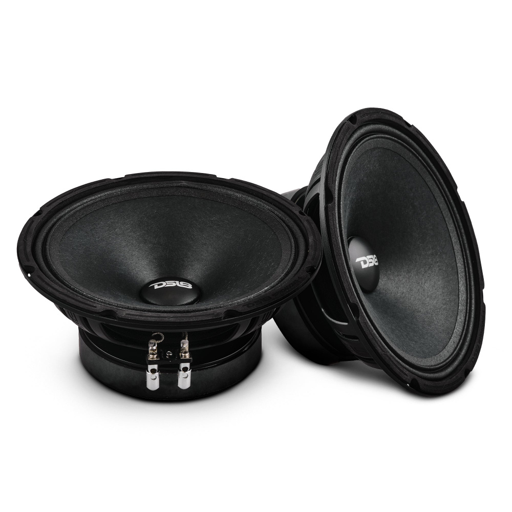 4er-Pack DS18 8PRO400MR-4 & Bass Habit SE225.4DF, SPL-Paket