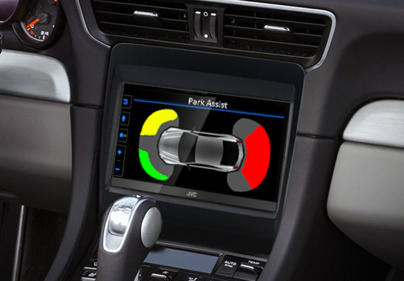 JVC Stereopaket für Porsche 911 2011-2016 mit Standard-Soundsystem