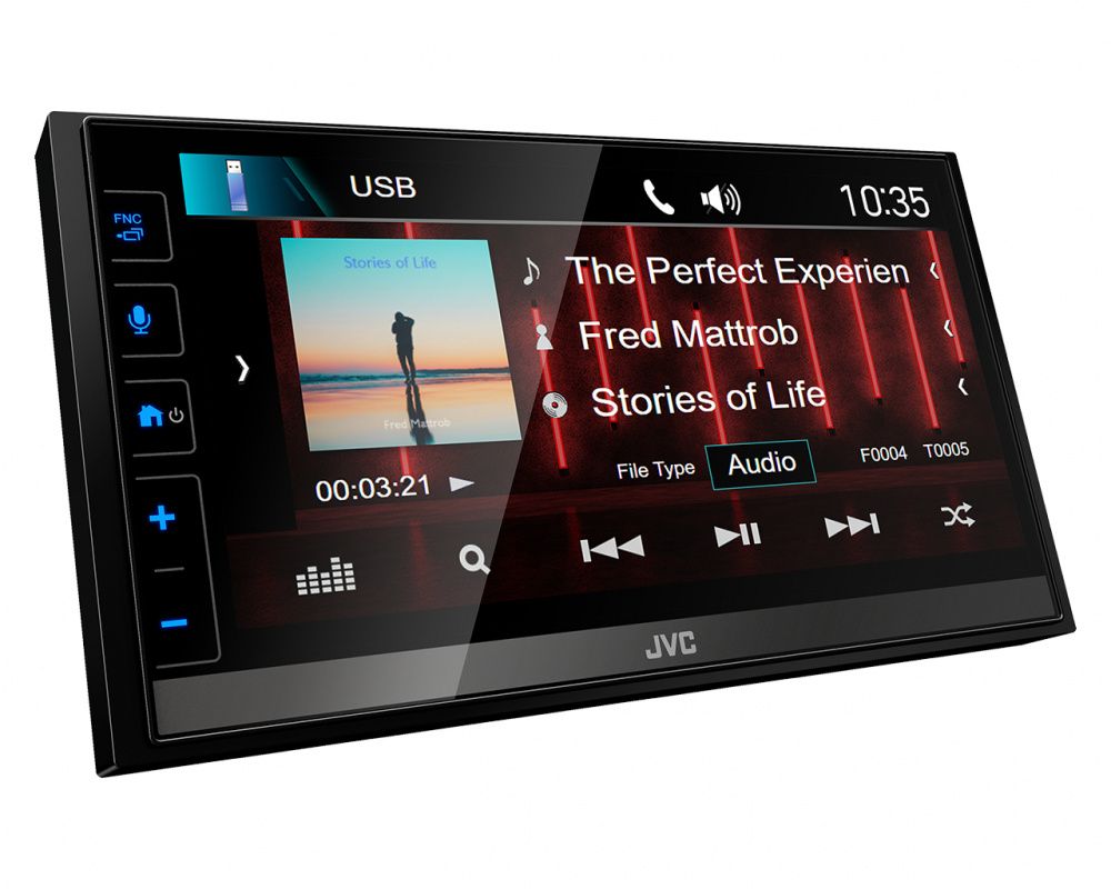 JVC Stereopaket für Porsche 911 2011-2016 mit Standard-Soundsystem