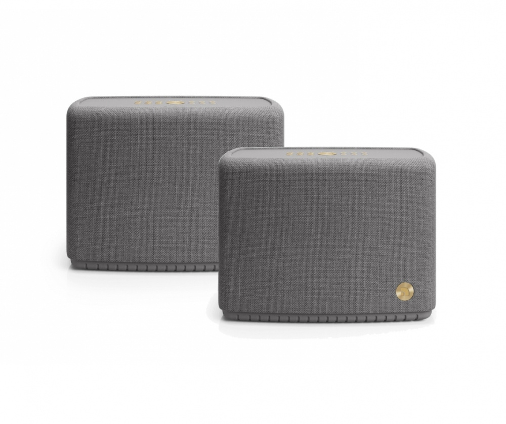 2er-Pack Audio Pro A15 W tragbarer Wifi-Lautsprecher, dunkelgrau