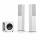 Aktives 2.1-Lautsprecherpaket Audio Pro A38 & SW-10, weiß Aktives 2.1-Lautsprecherpaket Audio Pro A38 & SW-10, weiß