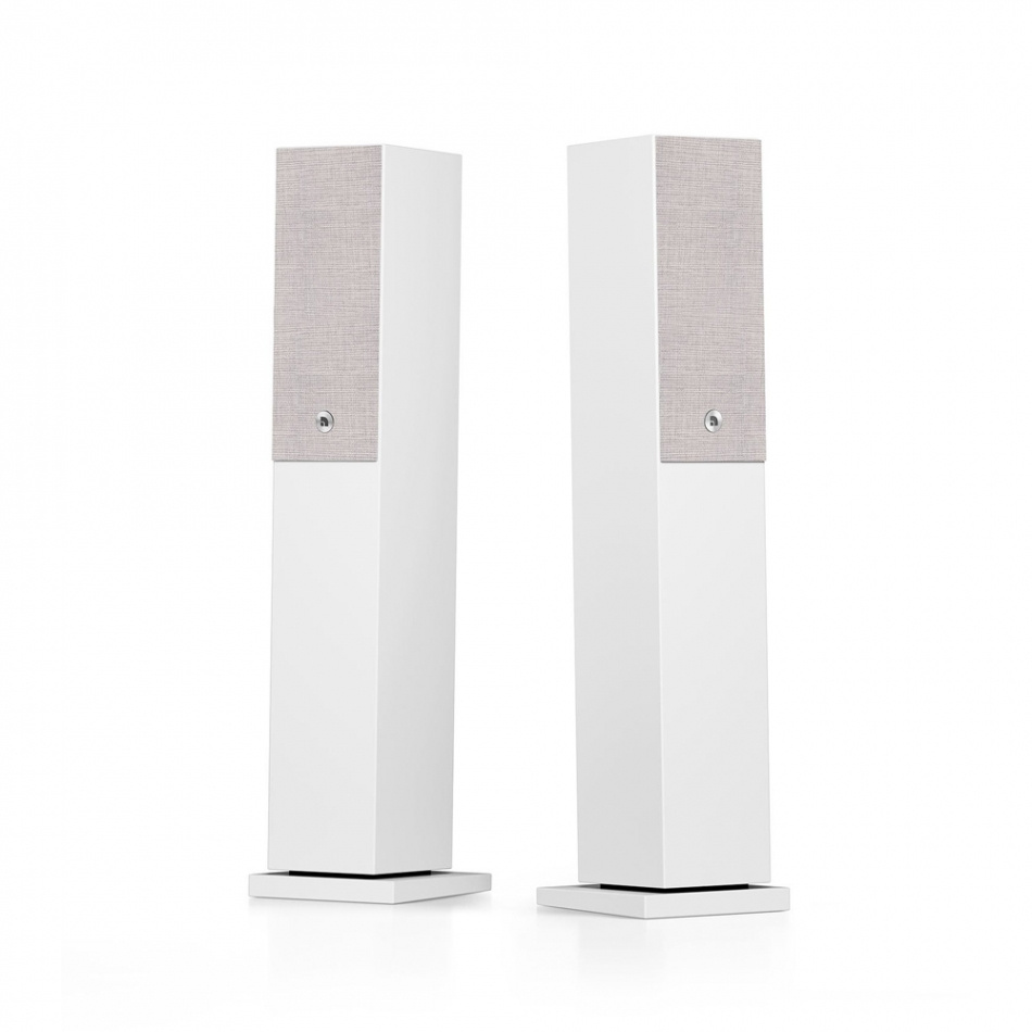 Audio Pro A38 W aktives 2.1 Stereo-Set mit SW-10, weiß