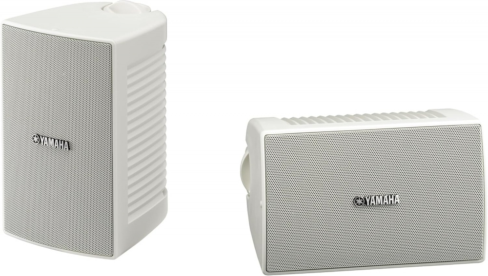 Yamaha NS-AW194 in Weiß mit System One A50BT, Outdoor-Paket