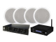System One A50BT mit 2 Paar IC620 + SC4B-Lautsprecherumschalter System One A50BT mit 2 Paar IC620 + SC4B-Lautsprecherumschalter