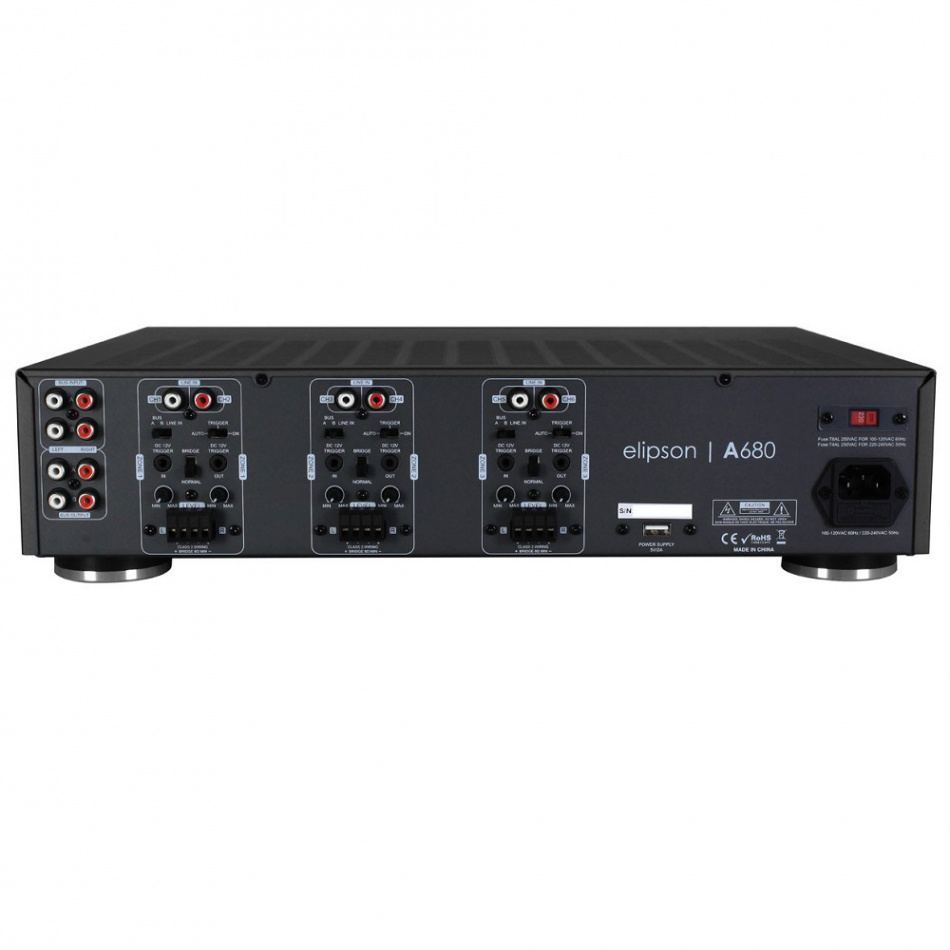 Elipson A680 mit 2 Stück WiiM Pro
