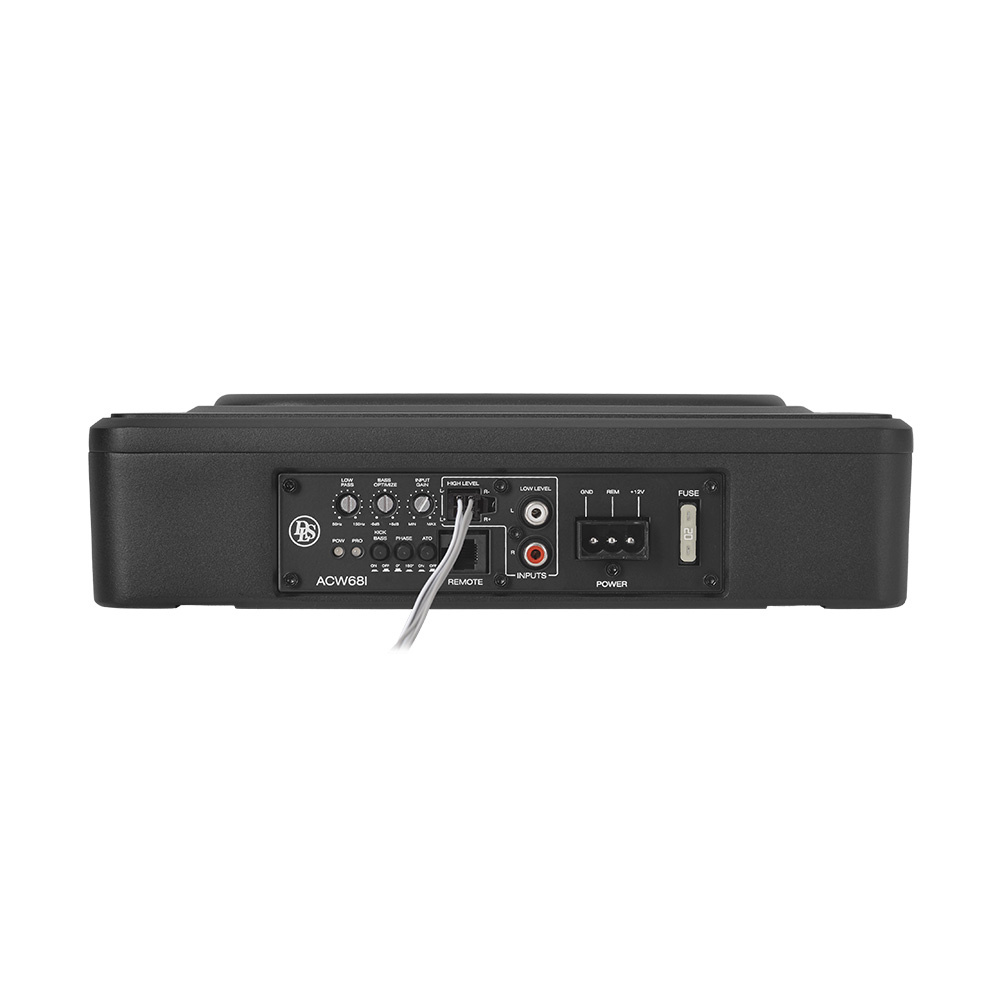 2er-Pack DLS ACW68i, kompakter Unter-Sitz-Subwoofer