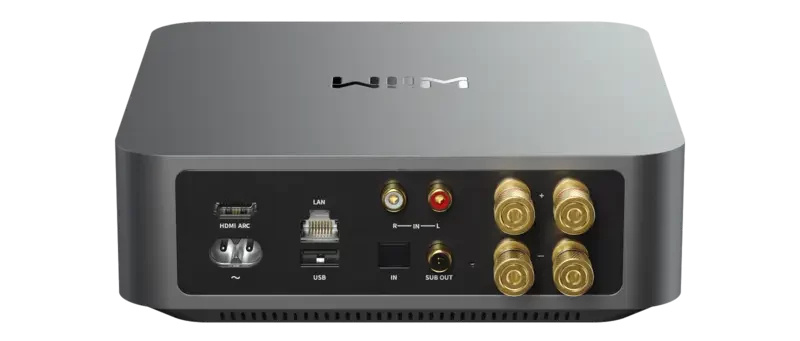 WiiM Amp Pro mit SC4B & 2 Paar DLS IC 824
