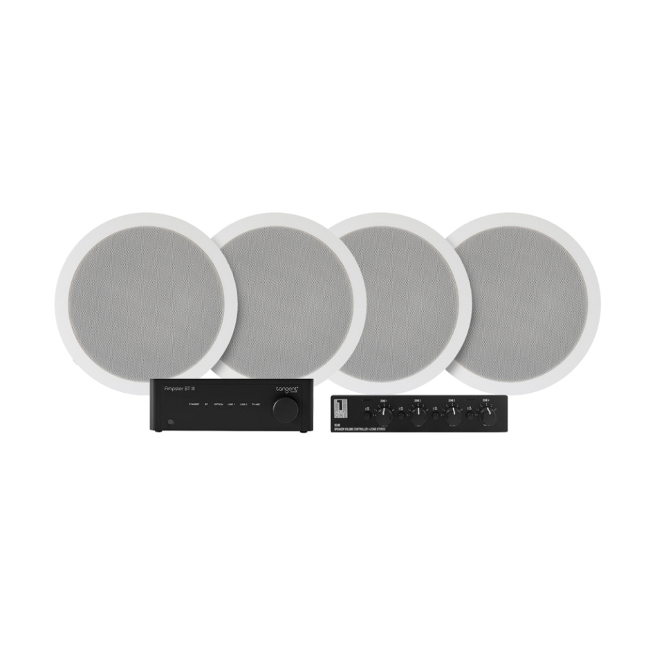 Tangent Ampster BT III Paket mit 2 Paar System One IC620 und Lautsprecherumschalter