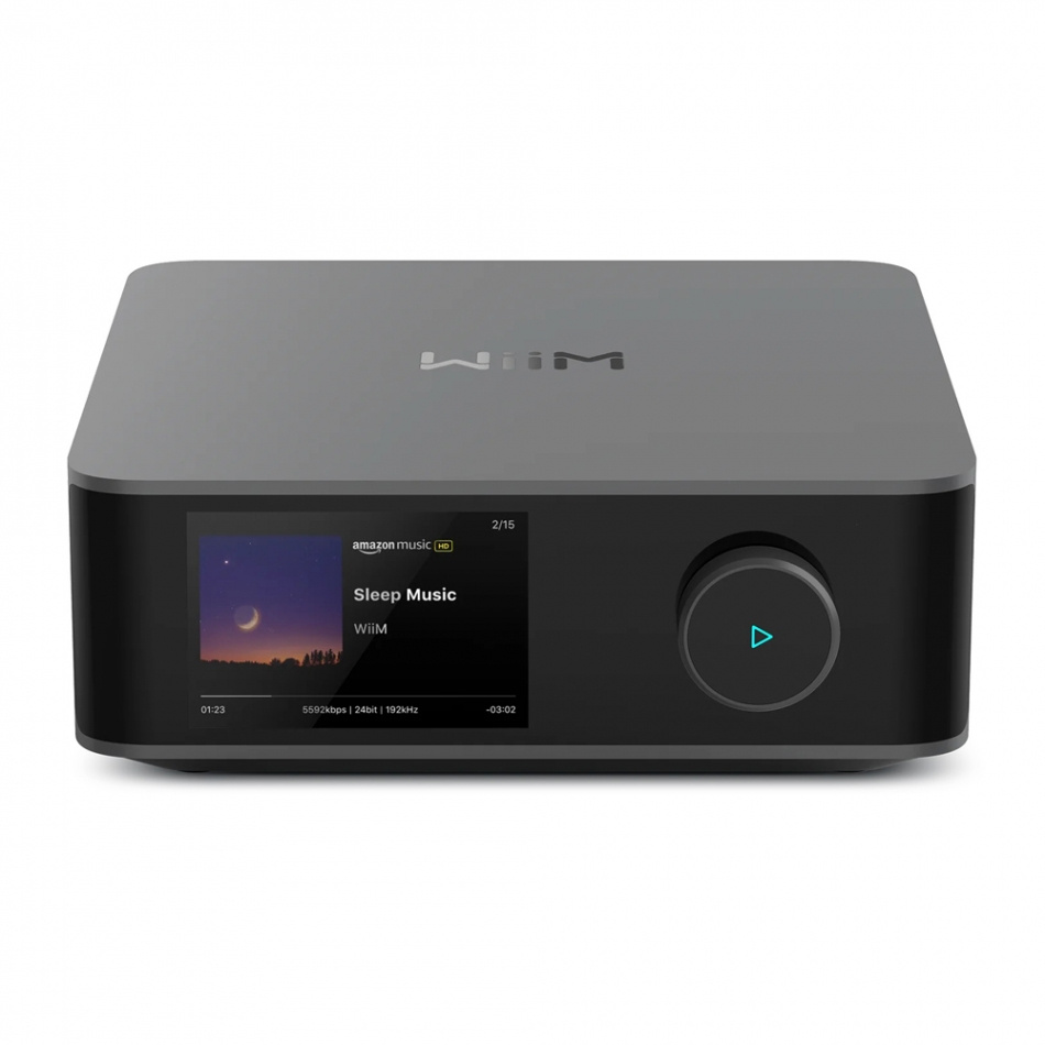 WiiM Amp Ultra mit Dynavoice Challenger M-105 EX v4 in Schwarz, 2.0-Stereo-Paket