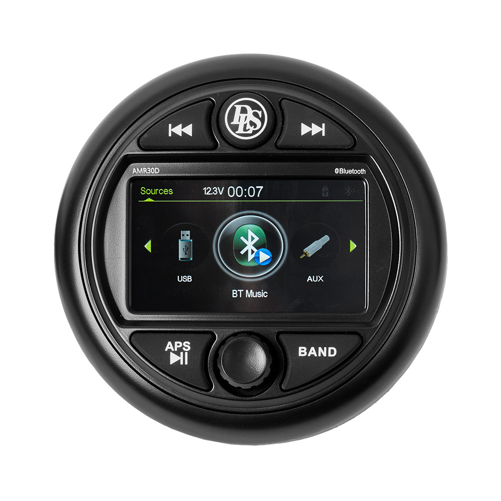 Marine-Paket mit Marine-Stereo, Bass, Endstufe & Lautsprechern