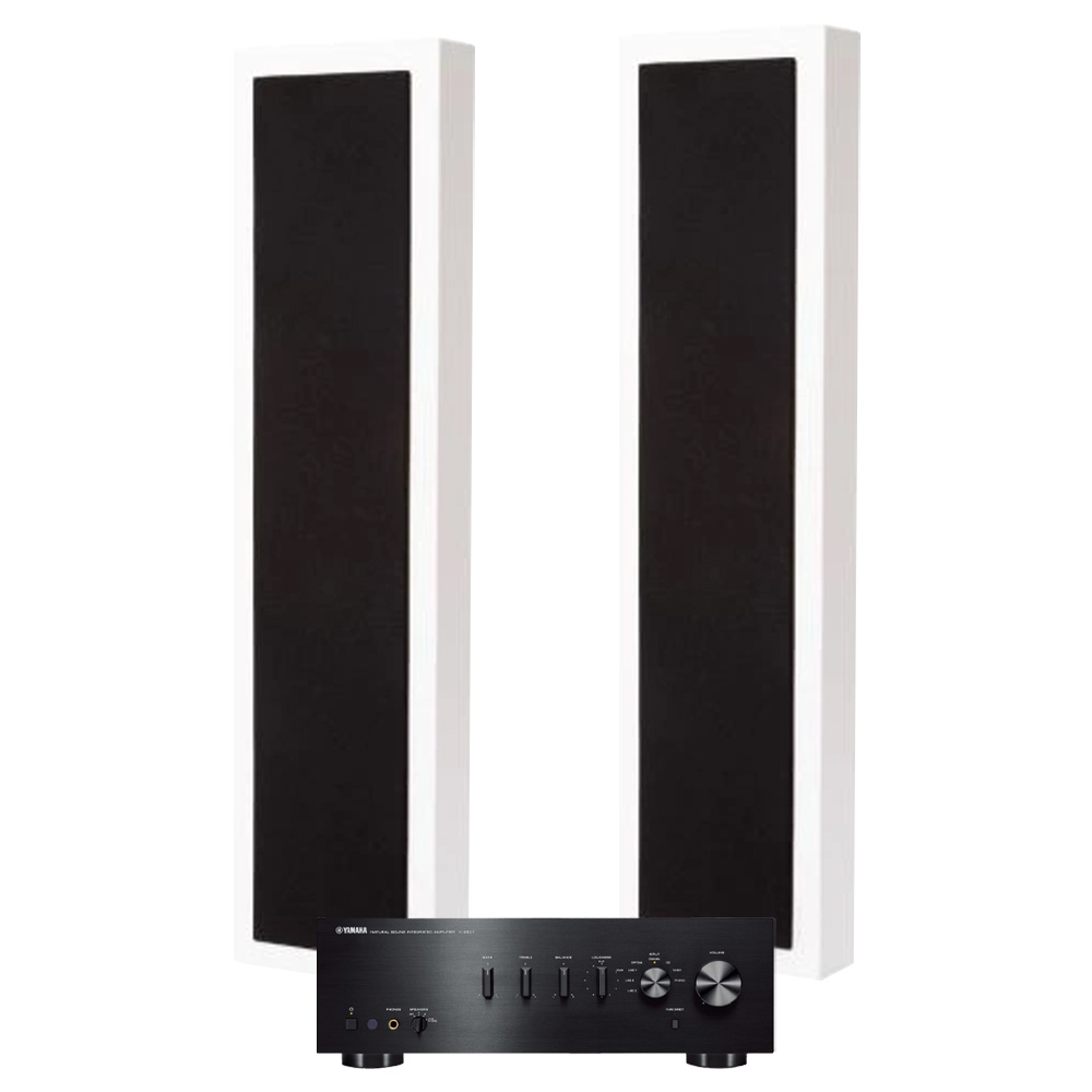 Yamaha A-S501 MK II und 2er-Set DLS Flatbox XXL, Stereo-Paket