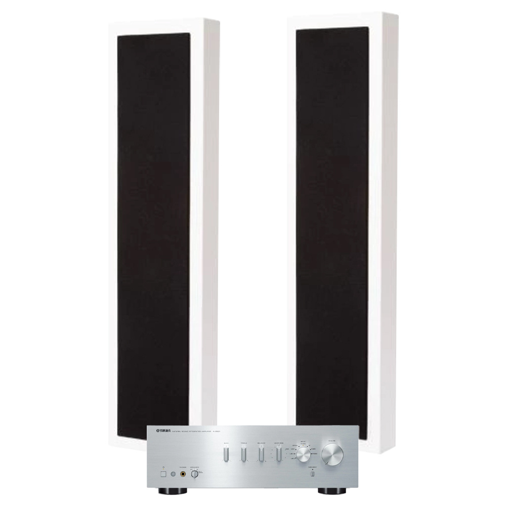 Yamaha A-S501 MK II und 2er-Set DLS Flatbox XXL, Stereo-Paket
