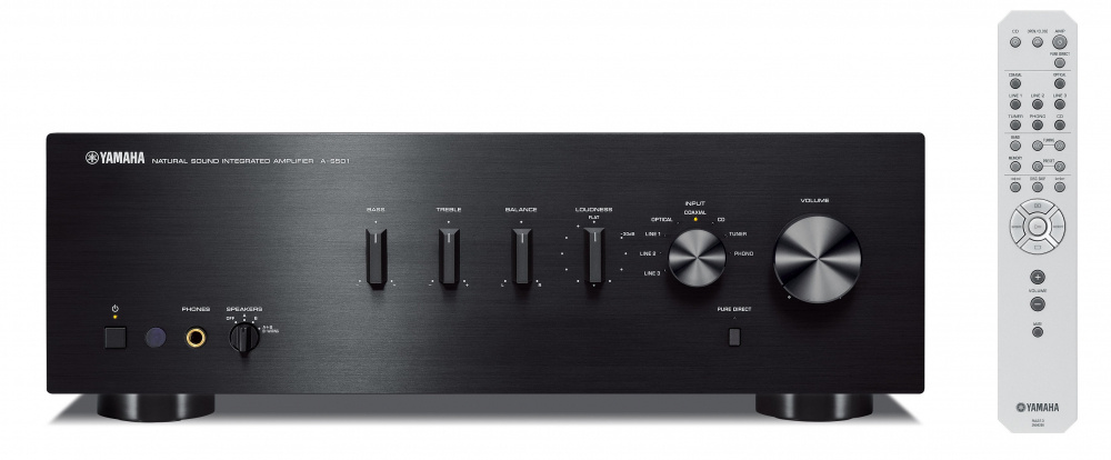Yamaha A-S501 MK II und 2er-Set DLS Flatbox XXL, Stereo-Paket