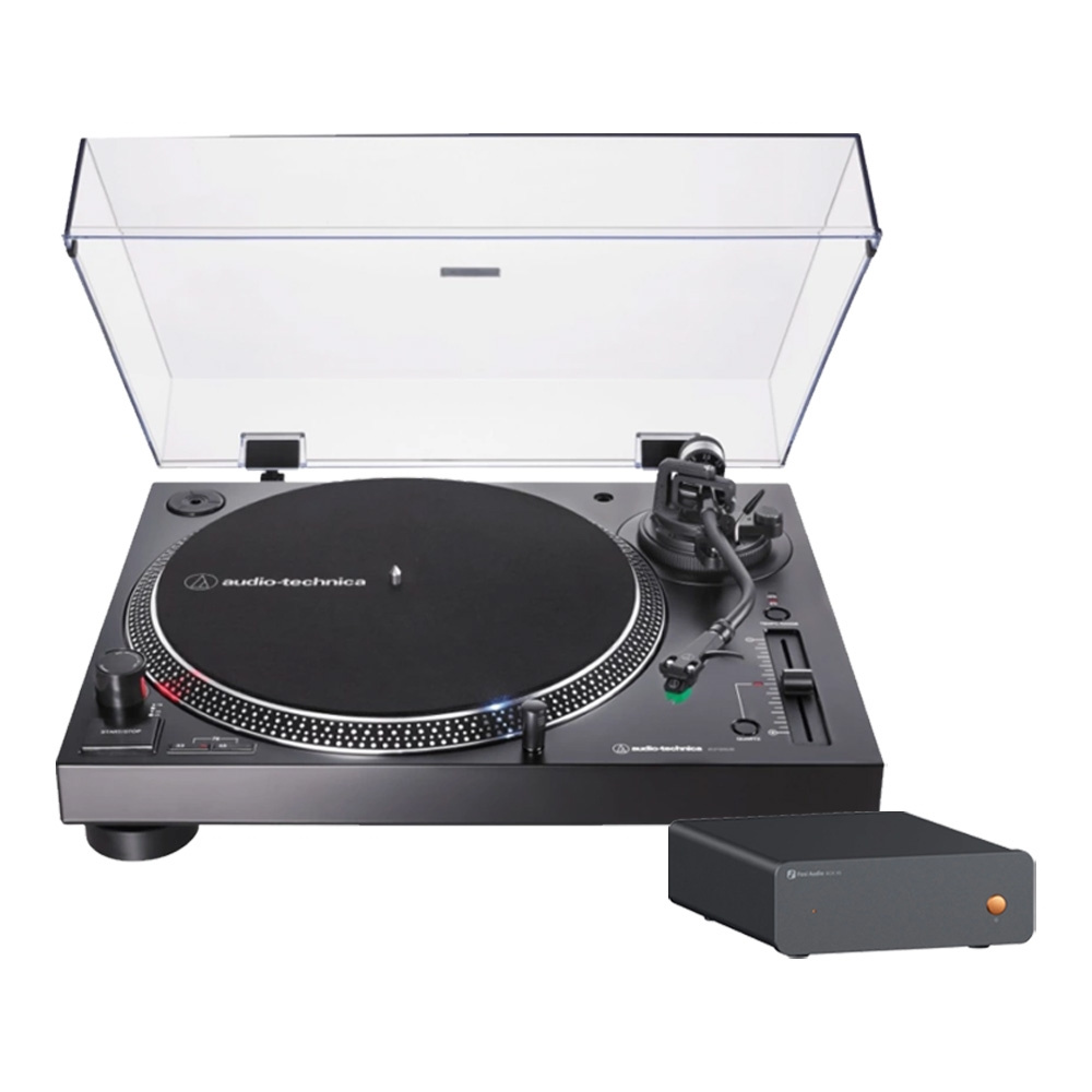 Audio Technica AT-LP120XUSB mit externem RIAA Fosi Audio Box X5
