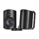 Dynavoice CA802BT und Polk Audio Atrium 6 schwarze Außenlautsprecher, Stereo-Paket Dynavoice CA802BT und Polk Audio Atrium 6 schwarze Außenlautsprecher, Stereo-Paket