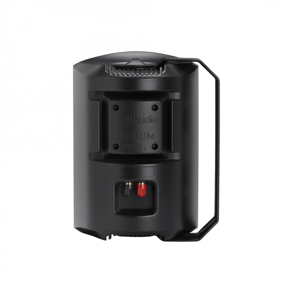 Dynavoice CA802BT und Polk Audio Atrium 6 schwarze Außenlautsprecher, Stereo-Paket