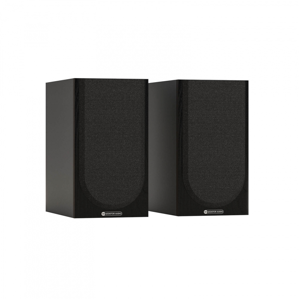 Dayton Audio HTA100 mit Monitor Audio Bronze 50 7G in Schwarz, Stereo-Paket