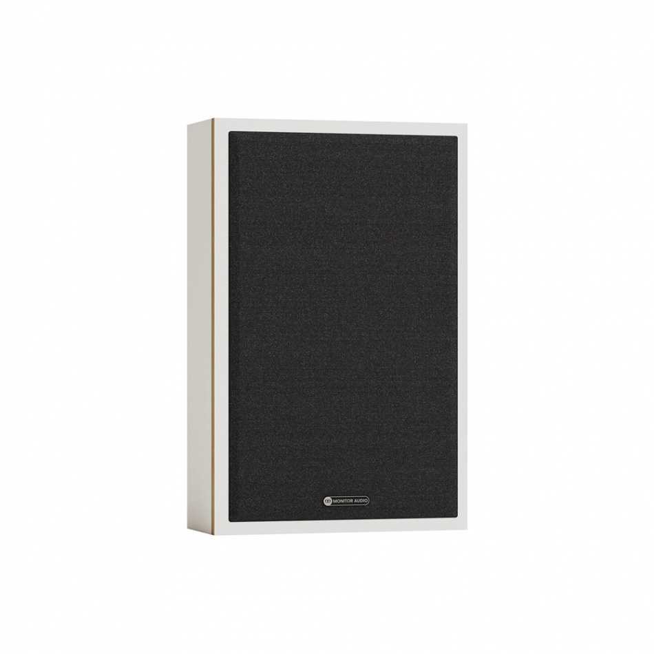 Dayton Audio HTA100 mit Monitor Audio Bronze On-Wall 7G in Weiß, Stereo-Paket