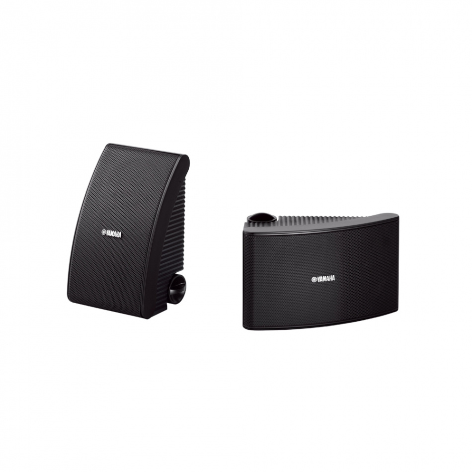 Yamaha NS-AW392 in Schwarz mit Fosi Audio BT20A Max, Outdoor-Paket