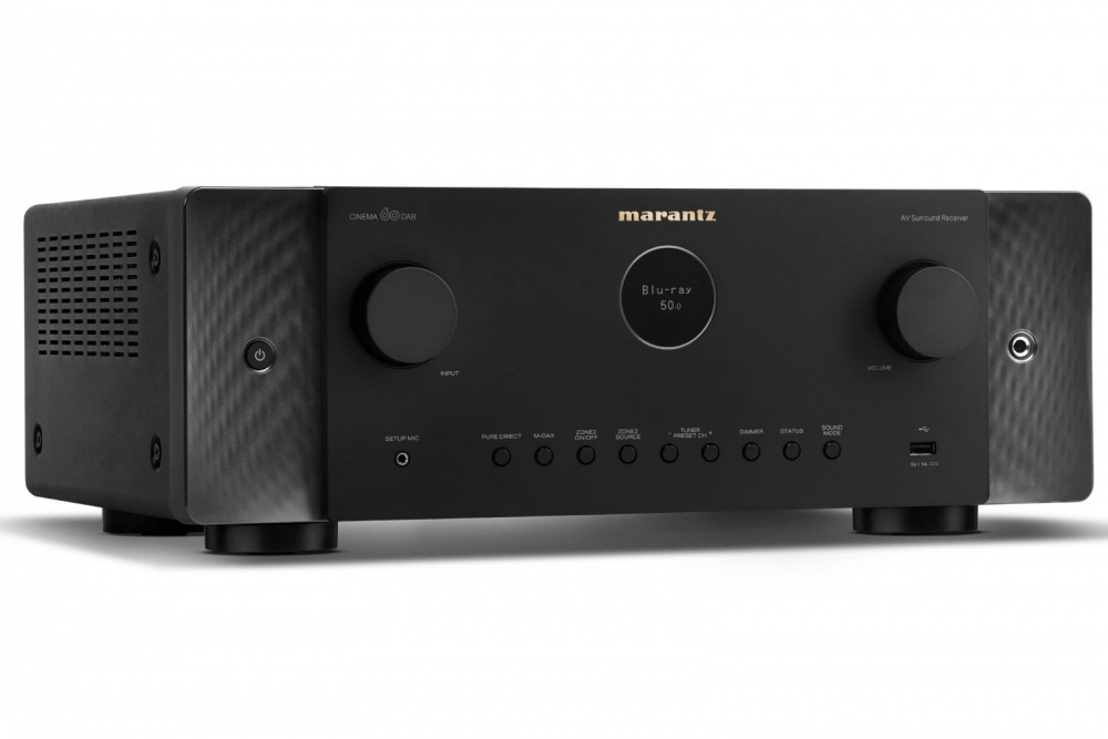 Marantz Cinema 60 & Klipsch Reference R-600F 5.1 Heimkino-Paket, schwarz