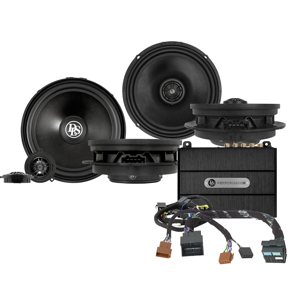 DLS Klang-Upgrade für VW/Seat/Cupra/Skoda 2012-, DSP-Verstärker mit Lautsprechern