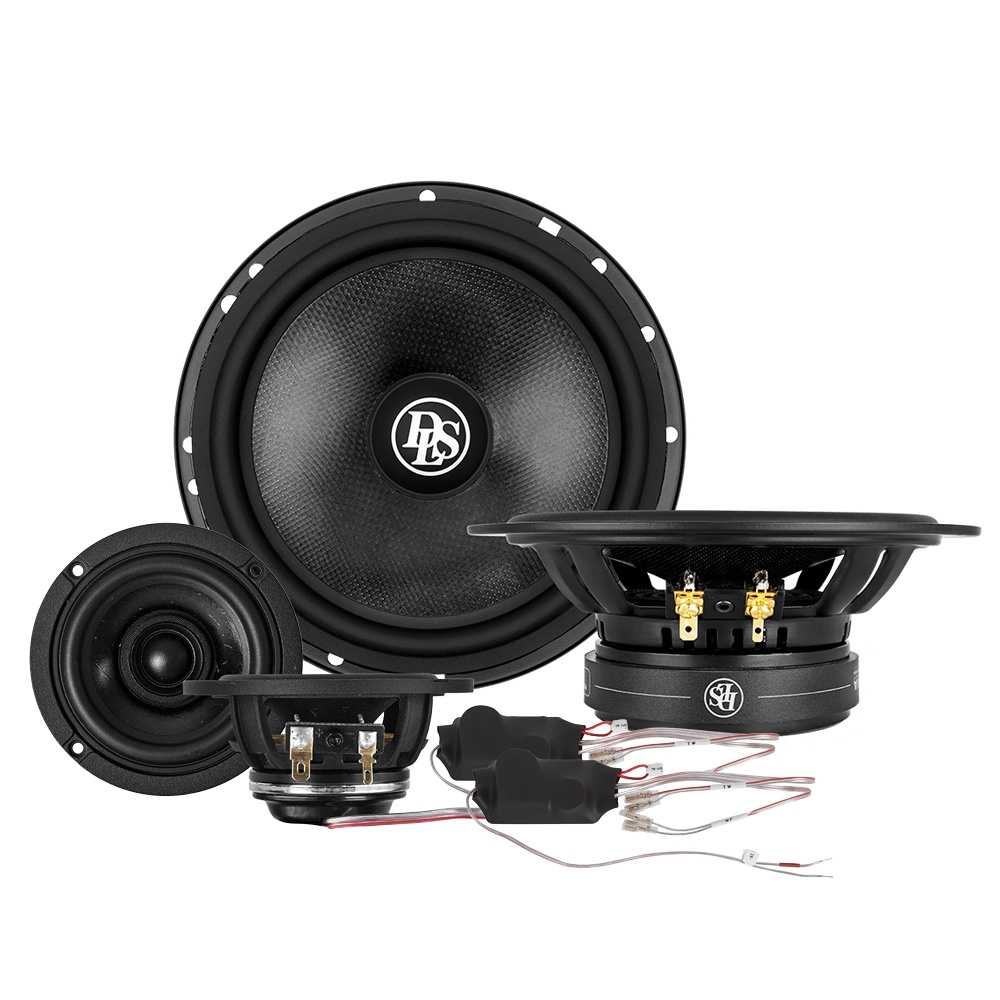 DLS Cruise und Reference, 6,5-Zoll 3-Wege-Komponentensystem mit Koaxial