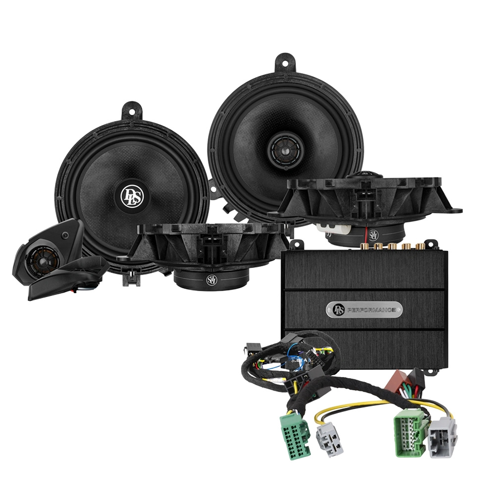 DLS Klang-Upgrade für Volvo 2004-2017 (High Performance), DSP-Verstärker mit Lautsprechern