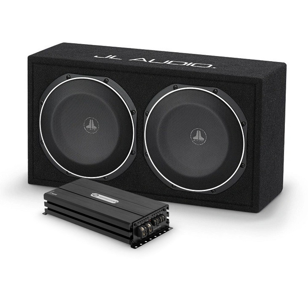 JL Audio CS210LG-TW1 mit DLS Performance Evolution PE1.1000, 2x10-Zoll-Basspaket