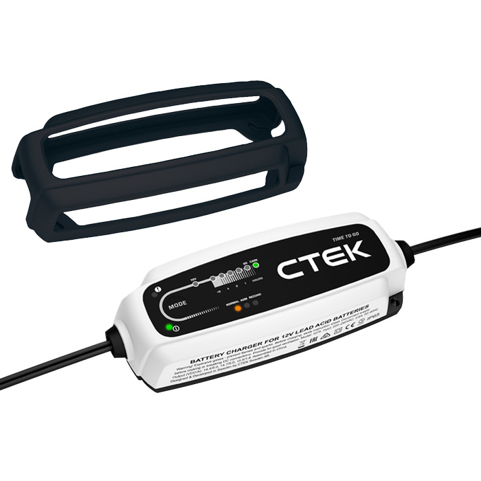CTEK Batterieladegerät CT5 TIME TO GO mit Bumper 60