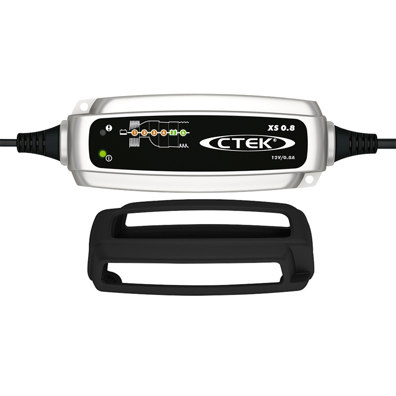 CTEK 0,8A Batterieladegerät mit Bumper 10