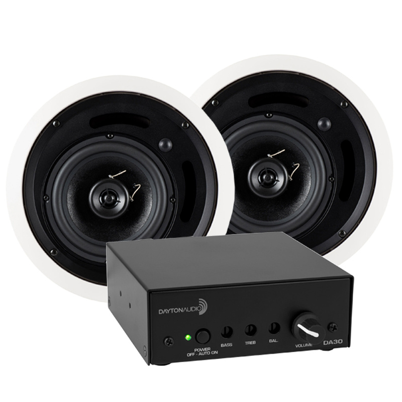 2 Stk. Dayton Audio CS420EC + DA30