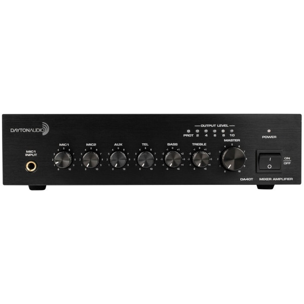 Dayton Audio DA40T mit 4 Stück Visaton WB16 in Schwarz, kommerzielles 100V-Paket