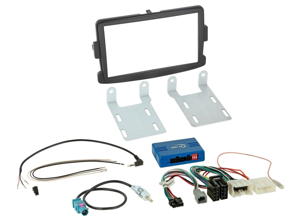 JVC KW-M695DBW Auto-Stereo-Paket für Dacia/Opel/Renault