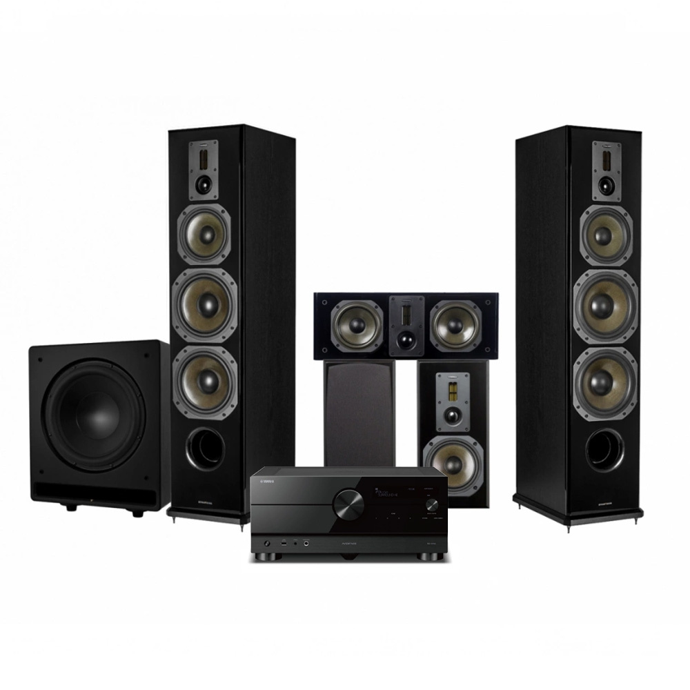 Dynavoice Definition DF-8II 5.1 Heimkino-Paket mit Yamaha RX-A4A
