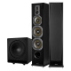 Dynavoice Definition DF-8II & Challenger CSB-V12 in Schwarz, 2.1 Lautsprecherpaket Dynavoice Definition DF-8II & Challenger CSB-V12 in Schwarz, 2.1 Lautsprecherpaket