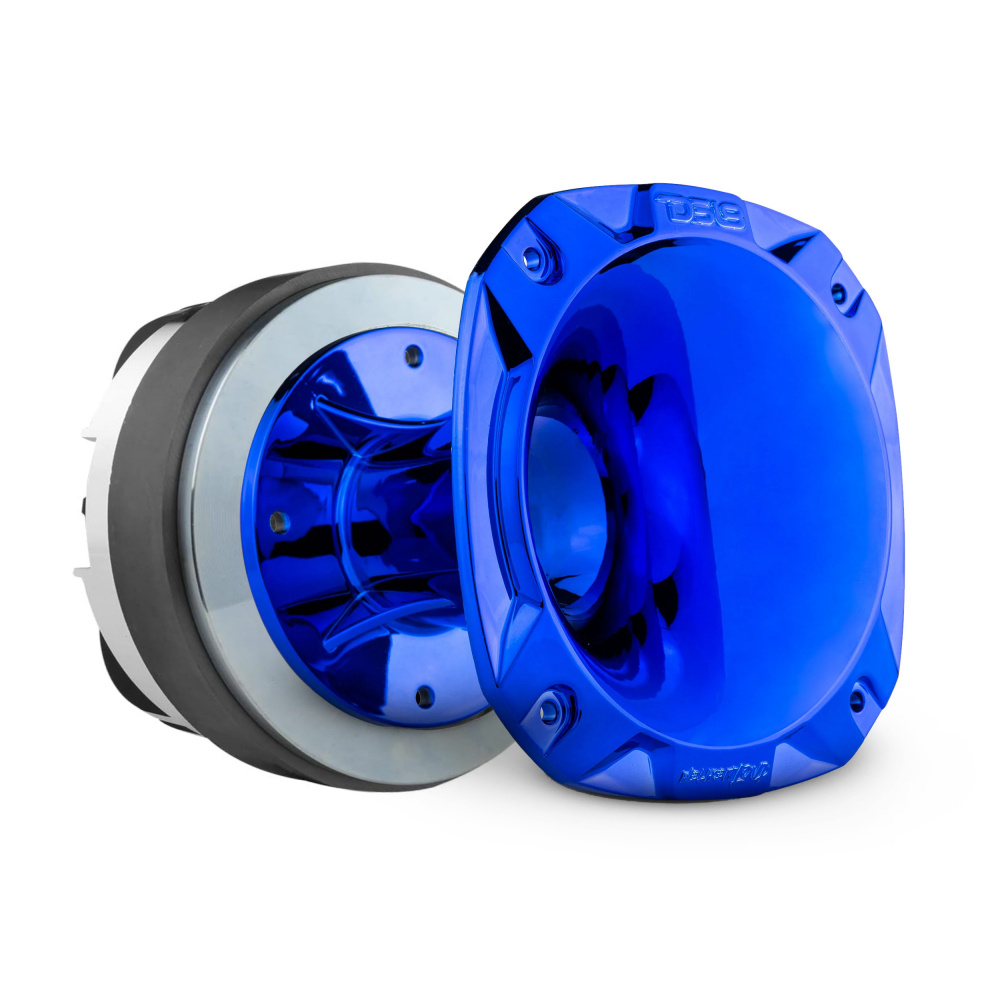 DS18 PRO-DKH2FC, verrückter 2-Zoll-Fenol-Driver mit rotem/blauem Horn