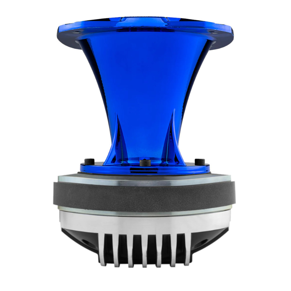 DS18 PRO-DKH2FC, verrückter 2-Zoll-Fenol-Driver mit rotem/blauem Horn