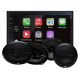 Macrom M-DL7000D und Rockford Fosgate Prime-Lautsprecher, Auto-Stereo-Paket Macrom M-DL7000D und Rockford Fosgate Prime-Lautsprecher, Auto-Stereo-Paket