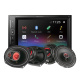 Pioneer DMH-A240BT & Bass Habit PLAY-Lautsprecher Pioneer DMH-A240BT & Bass Habit PLAY-Lautsprecher