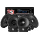 Bass Habit DMR10BT Auto-Stereo-Paket mit DLS Front- und Hecklautsprechern Bass Habit DMR10BT Auto-Stereo-Paket mit DLS Front- und Hecklautsprechern