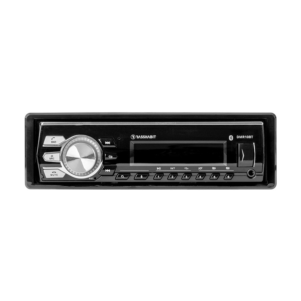 Bass Habit PL112A Komplettpaket mit DMR10BT und Rebel-Lautsprechern