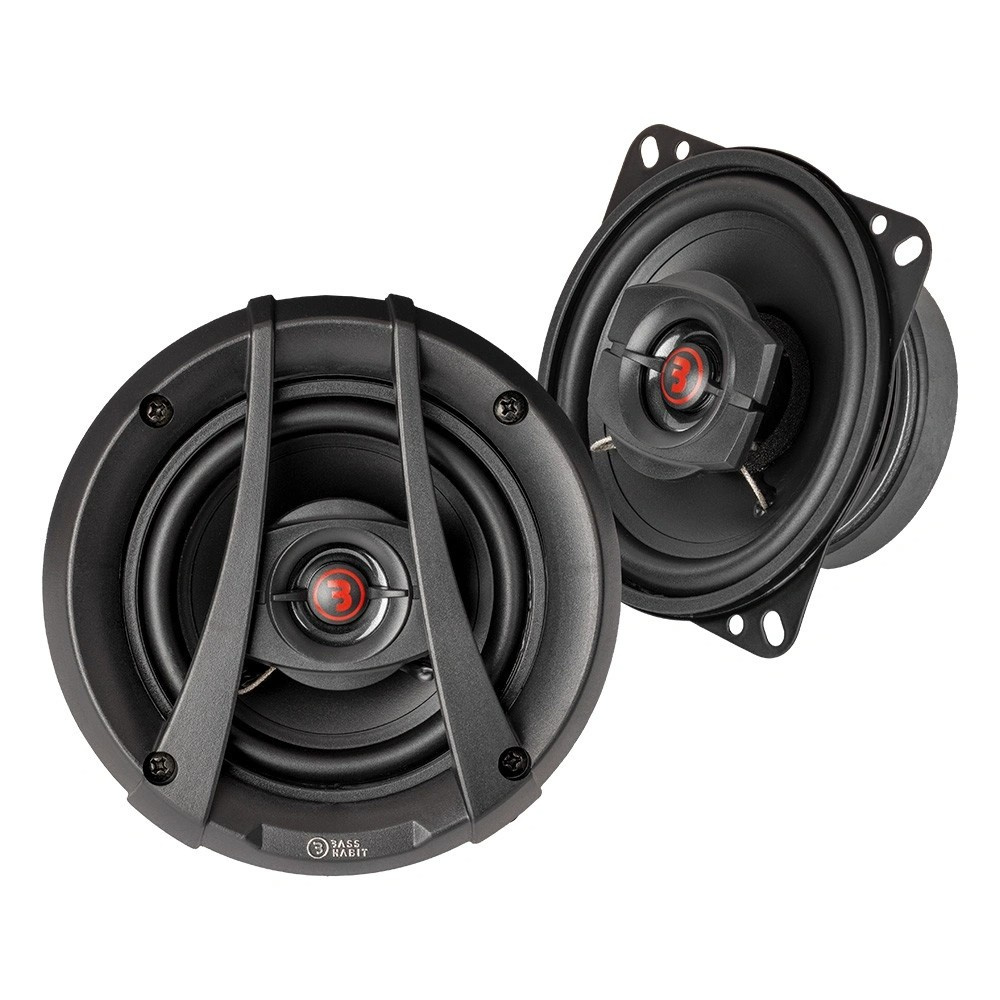 Kenwood DMX129BT & Bass Habit REBEL-Lautsprecher, Auto-Stereo-Paket