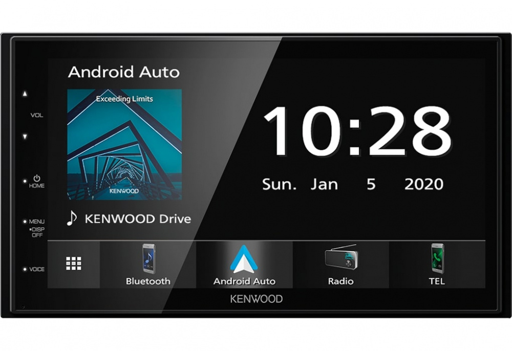 Kenwood DMX5020BTS & GAS MAD X1-Lautsprecher, Auto-Stereo-Paket