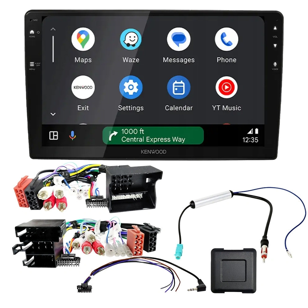 Kenwood DMX80AXS Autoradio-Paket für Audi A3 8P 2003-2013
