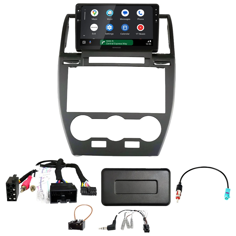 Kenwood DMX80AXS Autoradio-Paket für Land Rover Freelander 2007-2015, MOST