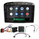 Kenwood DMX80AXS Autoradio-Paket für Peugeot 308 och 408 Kenwood DMX80AXS Autoradio-Paket für Peugeot 308 och 408