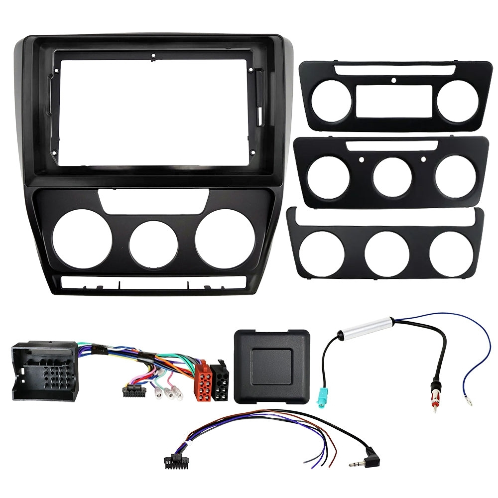 Kenwood DMX80AXS Autoradio-Paket für Skoda Octavia 1Z 2004-2013