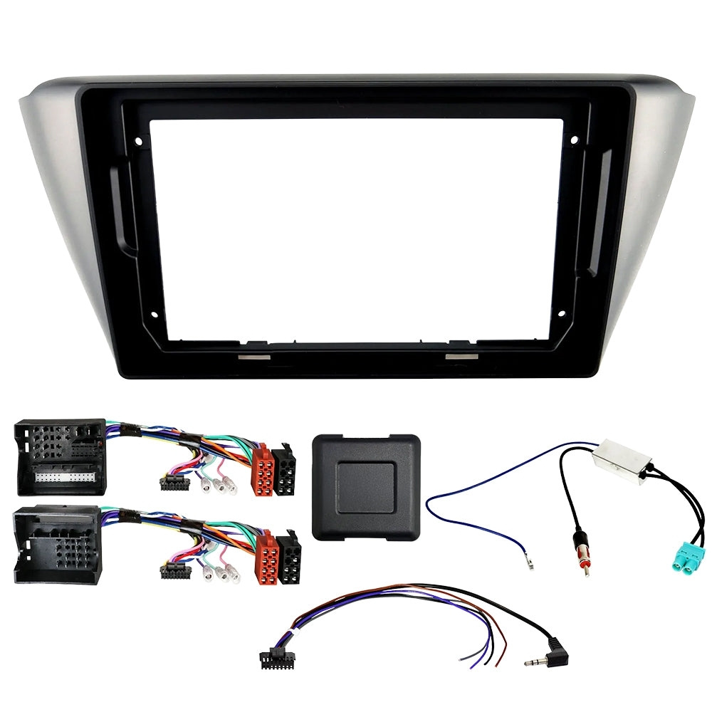Kenwood DMX80AXS Autoradio-Paket für Skoda Fabia NJ 2015-2023