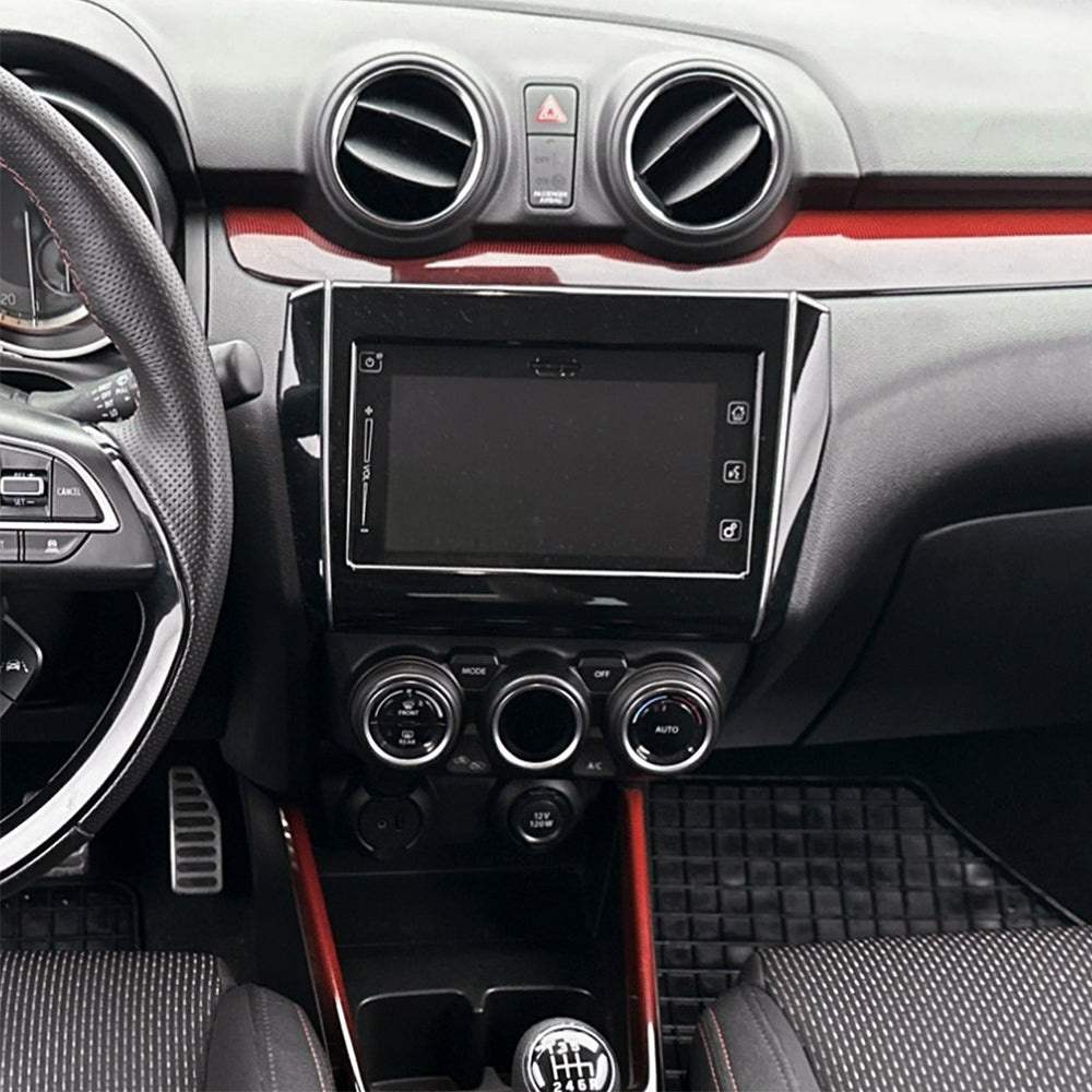 Kenwood DMX80AXS Autoradio-Paket für Suzuki Swift 2017-2024, pianosvart